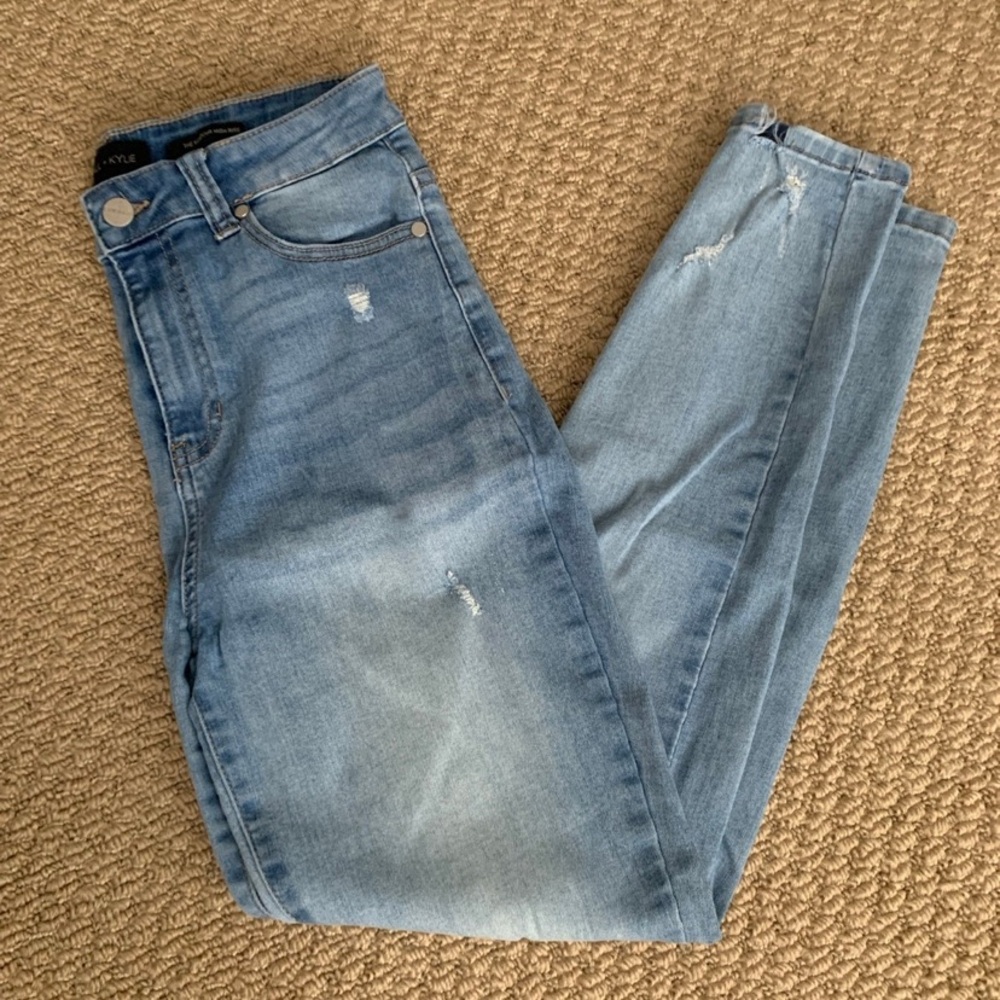 Kendall & Kylie Light Blue Skinny Jeans